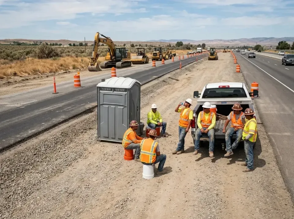 highway-road-construction-crew-007 — frequently asked questions, Porta Potty and Restroom Rentals in Harrison, NJ